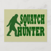 Squatch hunter briefkaart (Voorkant)