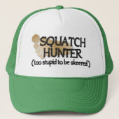 Squatch Hunter: Te stom om gevarieerd te worden Trucker Pet (Voorkant)