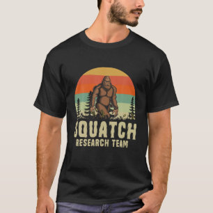 Squatch Research Team Sasquatch Bigfoot Yeti T-shirt