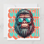 Squatch Retro Style Comic Pop Art (Voorkant)