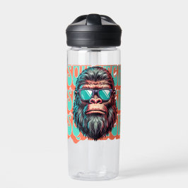 Squatch Retro Style Comic Pop Art Waterfles