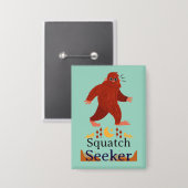 squatch seeker grote voet button (Voorkant / Achterkant)