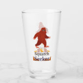 Squatch Seeker grote voet Glas (Achterkant)