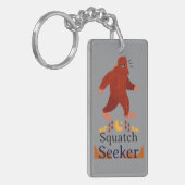 Squatch Seeker grote voet Sleutelhanger (Voorkant Links)