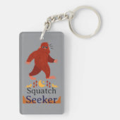 Squatch Seeker grote voet Sleutelhanger (achterkant)