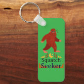 squatch seeker grote voet sleutelhanger (Voorkant)