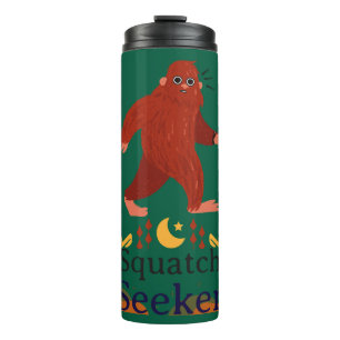 Squatch Seeker grote voet Thermosbeker