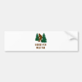 Squatch Watch Bumpersticker (Voorkant)