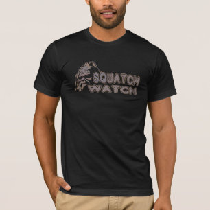 Squatch Watch - Cool Sasquatch Face T-shirt