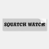 Squatch Watch Eyeballen Bumpersticker (Voorkant)