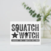 Squatch Watch - Ik geloof Briefkaart (Staand voorkant)