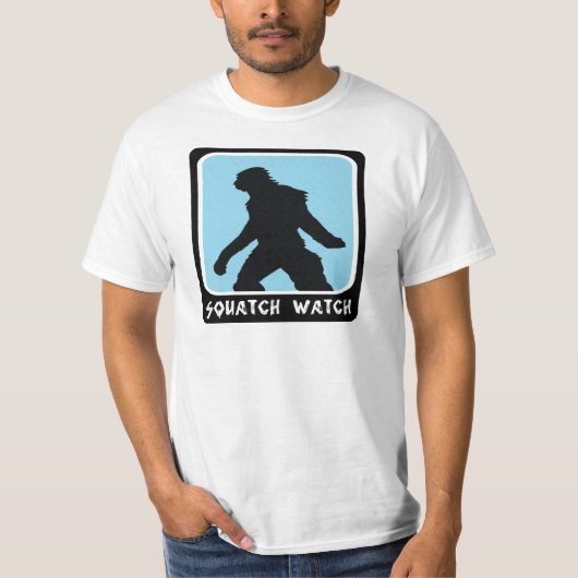 Squatch Watch - Sasquatch BigFoot Hunter T-shirt (Voorkant)