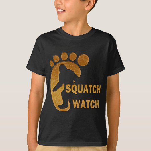 Squatch Watch T-shirt (Voorkant)