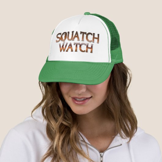 Squatch Watch Trucker Pet (In situ)