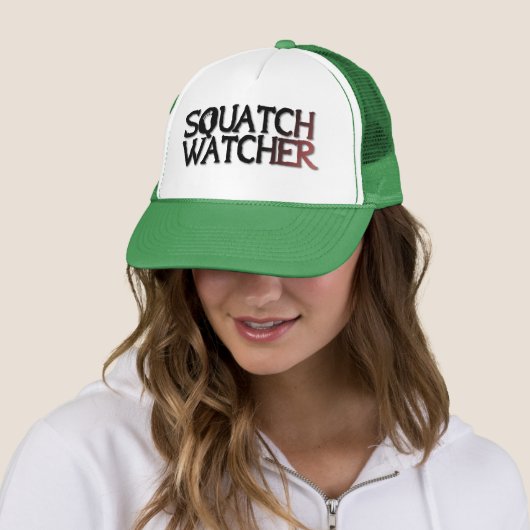 Squatch Watcher Trucker Pet (In situ)