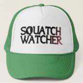 Squatch Watcher Trucker Pet (Voorkant)