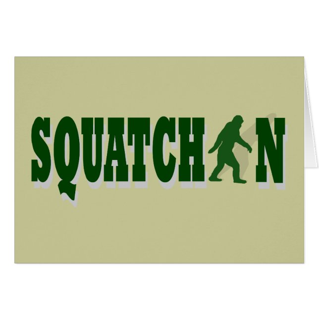Squatchin (Voorkant Horizontaal)