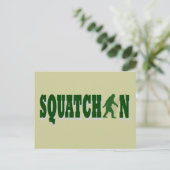 Squatchin Briefkaart (Staand voorkant)