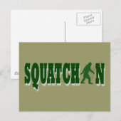 Squatchin Briefkaart (Voorkant / Achterkant)