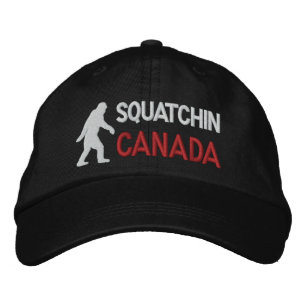 Squatchin Canada Geborduurde Pet