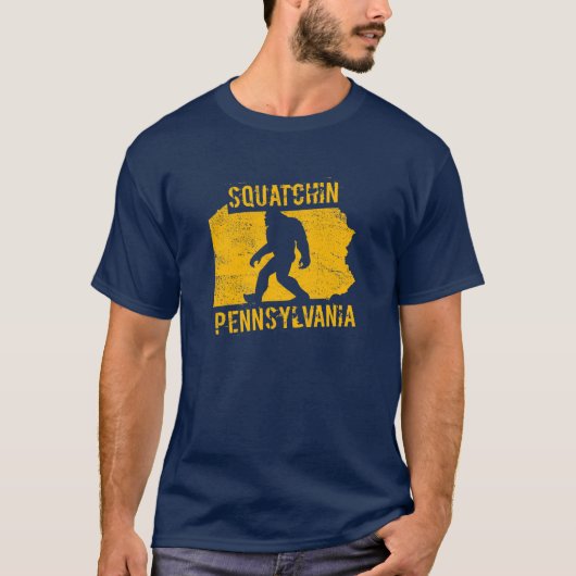 Squatchin Pennsylvania T-shirt (Voorkant)