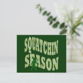 Squatchin Season Briefkaart (Staand voorkant)