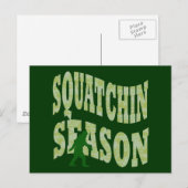 Squatchin Season Briefkaart (Voorkant / Achterkant)