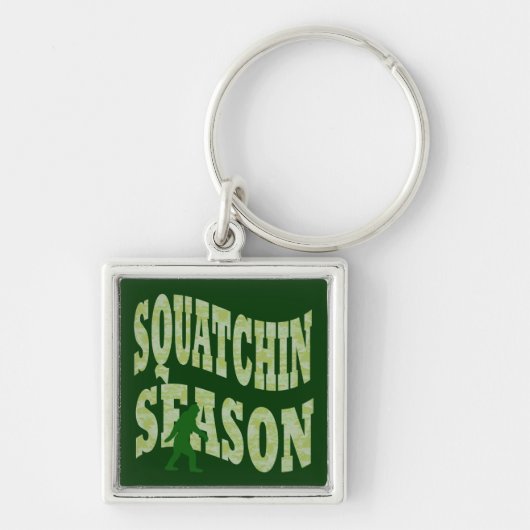 Squatchin Season Sleutelhanger (Voorkant)