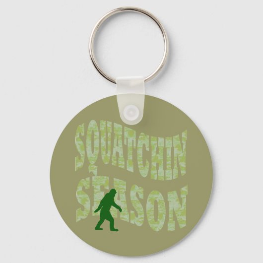 Squatchin Season Sleutelhanger (Voorkant)
