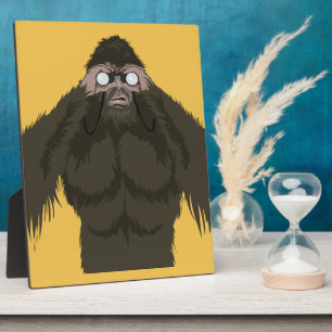 Squatchin' Watchin' Bigfoot Love Fotoplaat
