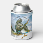 squatchvissen blikjeskoeler (Blikje Voorkant)