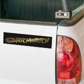 SQUATCHWATCH Sasquatch Bumpersticker (Op Truck)