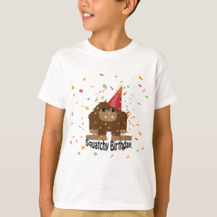 Squatchy Birthday T-shirt