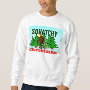 Squatchy Ugly kerst Sweater