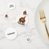 Squatchy Verjaardag Schattige Sasquatch Confetti (Groep)