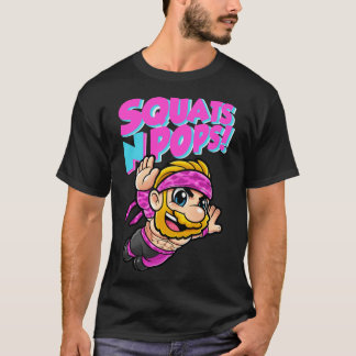 Squats N Pops retro T-shirt