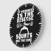 SQUATS ZIJN DE REMEDIE - Workout Motivatie Grote Klok (Hoek)