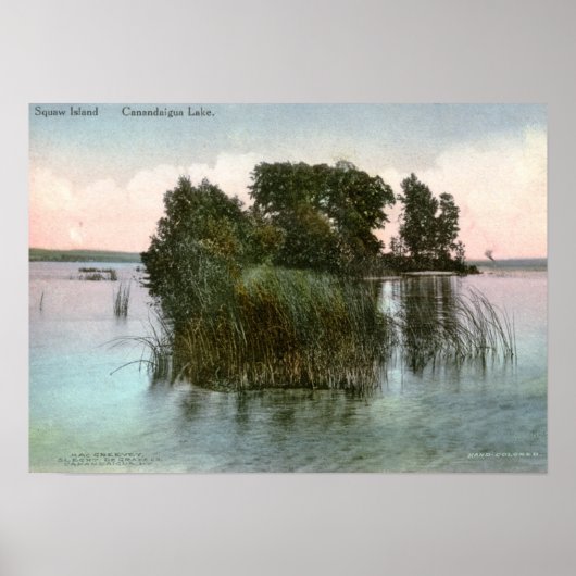 Squaw Island, Canandaigua Lake, NY  Poster (Voorkant)