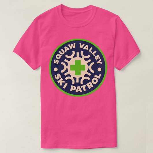 Squaw Valley Ski Patrol T-shirt (Design voorkant)
