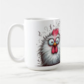"Squawk and Joy Chicken" Mug Koffiemok (Links)
