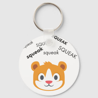 Squeak Hamster Cute Emoji Sleutelhanger