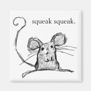 Squeak Squeak Magneet