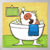 Squeaky Clean Guinea Pig Bubble Bath Poster (Voorkant)