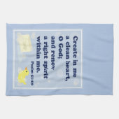 Squeaky Clean Rubber Duckie Hand Towel Theedoek (Horizontaal)