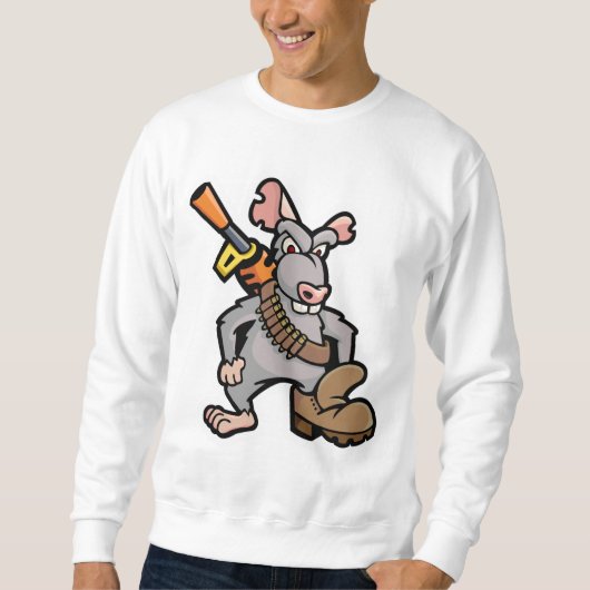 SqueakyBoot Illustratie Embleem Apparel Trui (Voorkant)