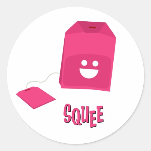 Squee-Bag Sticker (Voorkant)