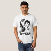 Squee Says try Brett's bier - Kavanaugh (zwart) T-shirt (Voorkant volledig)