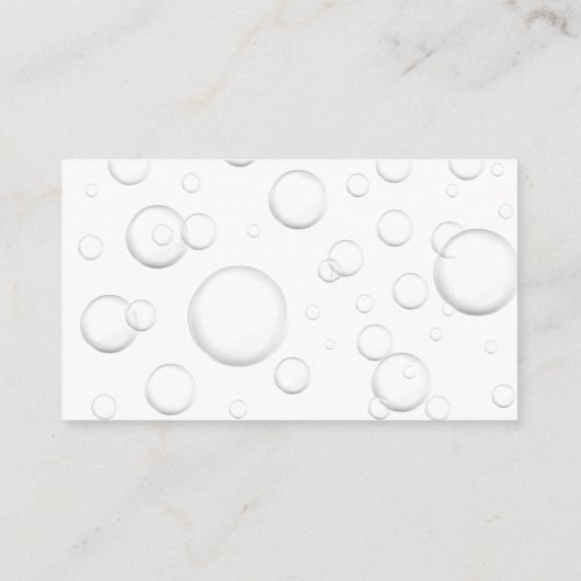 Squeegee Home Logo | Zeepbellen Visitekaartje (Achterkant)