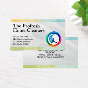 Squeegee Logo   Schoonmaakmiddelen Visitekaartje