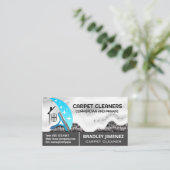 Squeegee Soap Cleaner Logo | Rug | Soap  Visitekaartje (Staand voorkant)